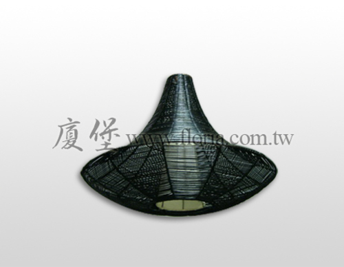 藤製吊燈擺飾